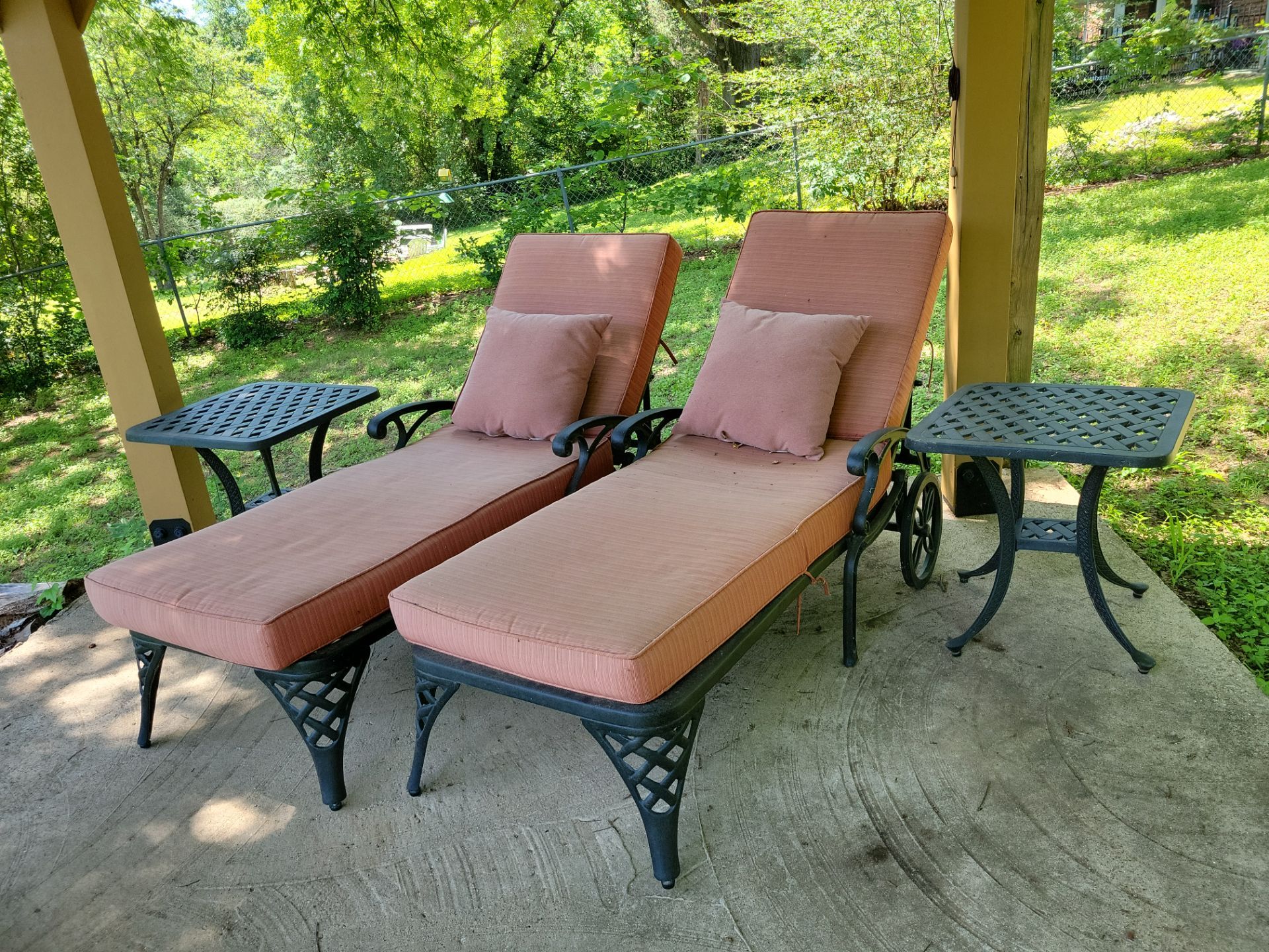 Lounge Chairs and Tables