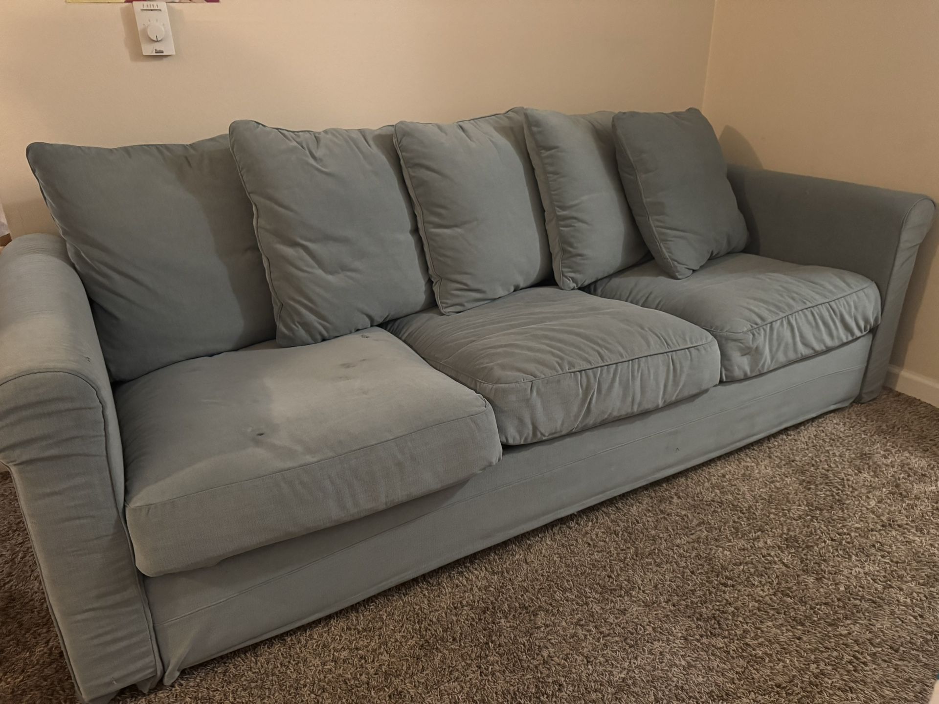 IKEA Couch - Turquoise