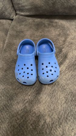 Blue Kids Crocs Size C12