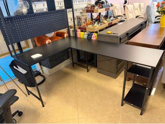 New corner office desk