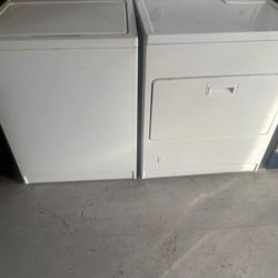 Set Of Kenmore Top Load Washer Large Capacity And Gas Dryer Fully Functional 