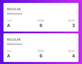 MOUNT WESTMORE CONCERT TICKET ////SNOOP DOG 