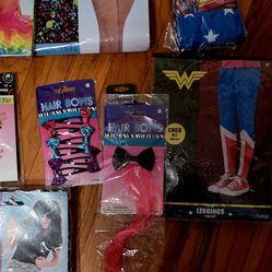 HALLOWEEN MIXED ACCESSORIES AND COSTUMES 