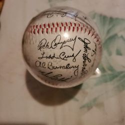 1970s Baltimore Orioles Autographed Baseball 