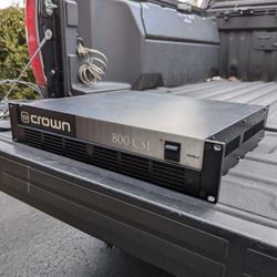Crown Amplifier Model 800 CSL