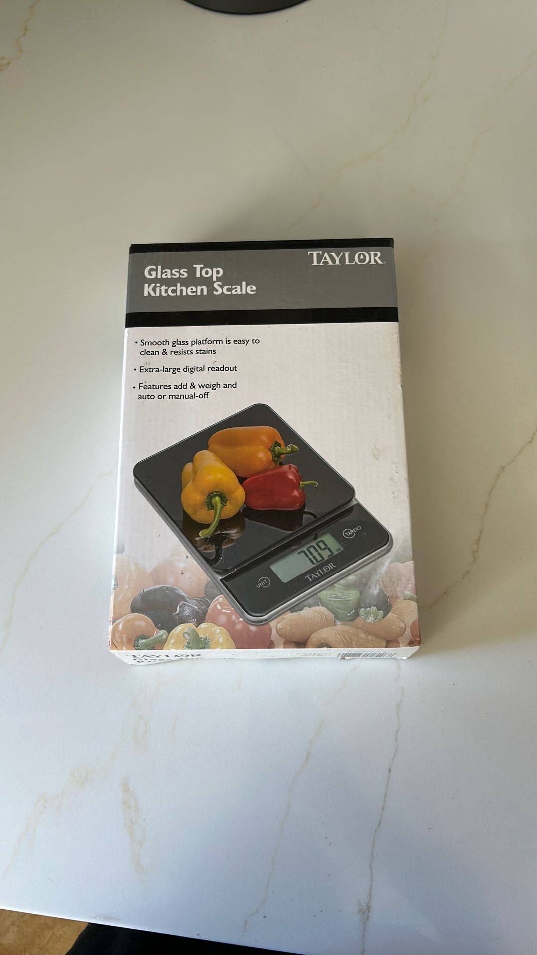 Glass Top Kitchen Scale