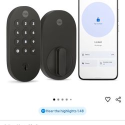 YALE SMART LOCK MATTE BLACK