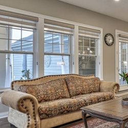 Sofa Set - Solid Wood Frame 