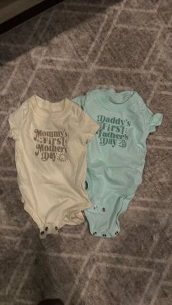 Baby Onesie Set Mother's & Father's Day
