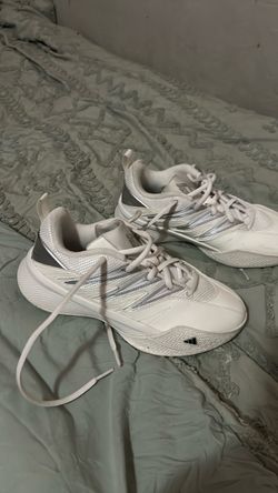 Adidas White Silver Sneakers