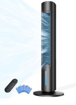 Windowless Portable Air Conditioner, 35.1" Evaporative Air Cooler for Room No Window, 7H Timer, 4 Modes, Remote Control, 140° Max Oscillating, Large W