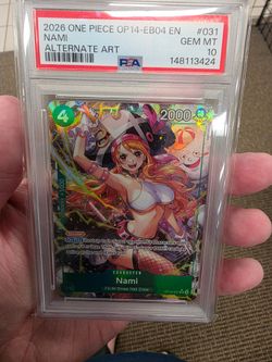 One Piece OP14 Nami Alt Art