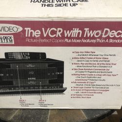 Dual Deck VCR System 