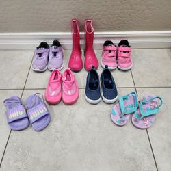 Little Girl Shoes Nike Tennis Shoes Flip Flops Sandals Rain Boots Slippers Elsa Frozen Water Shoes 7 8 9  11 12 13 2 3