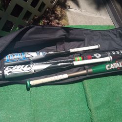 BASEBALL ⚾ SOFTBALL 🥎 EXTREME 4 BAT & BALLS Gear Bag Only $60!! Betta Hurry 😁
