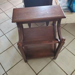 Pier 1 Imports Butler Pascal Dark Brown Wood Book Table 