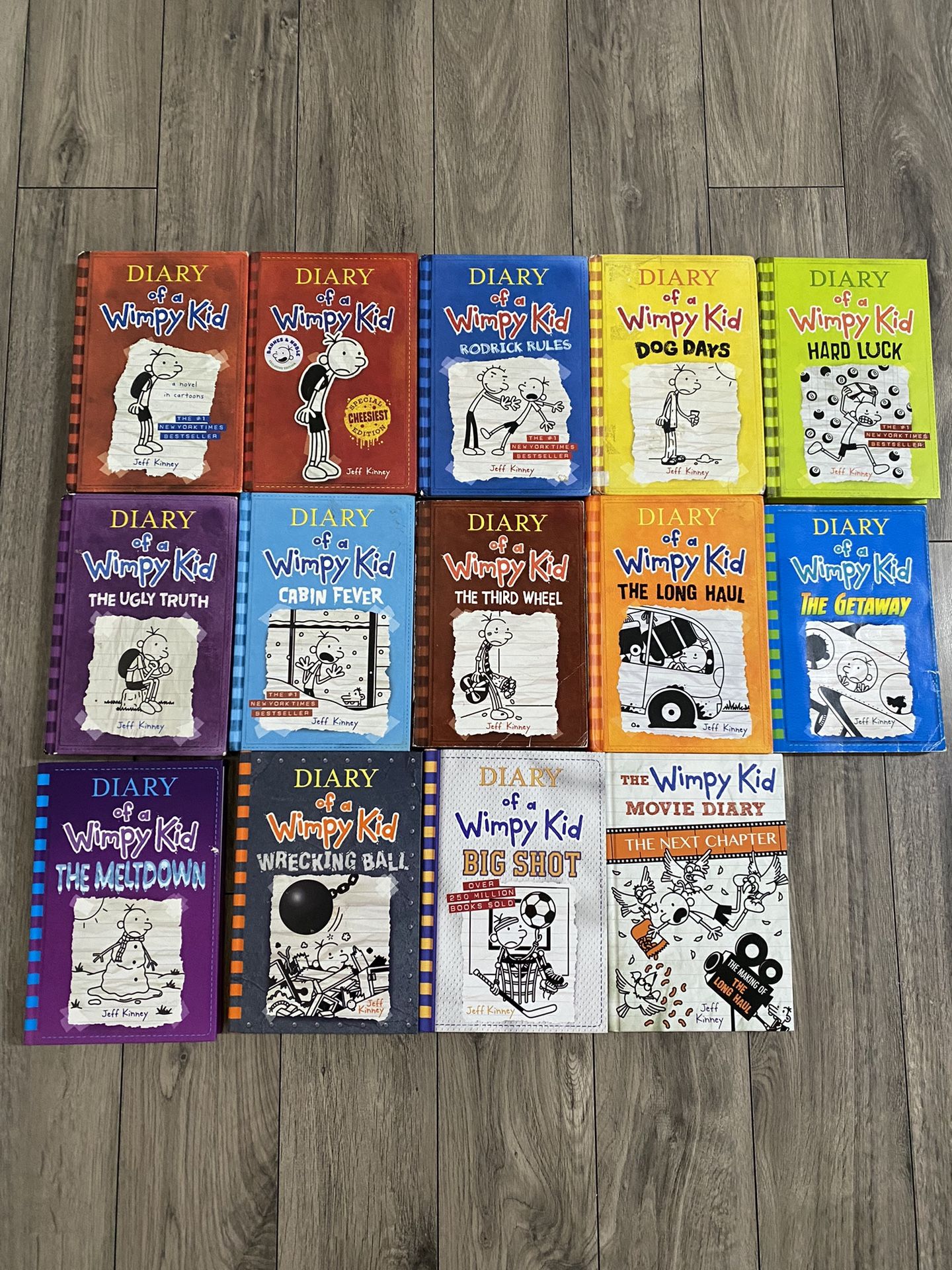 The Diary Of The Wimpy Kid Books