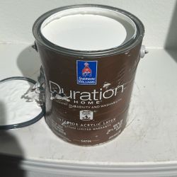 1gal Sherwin Williams Duration Interior “Extra White”