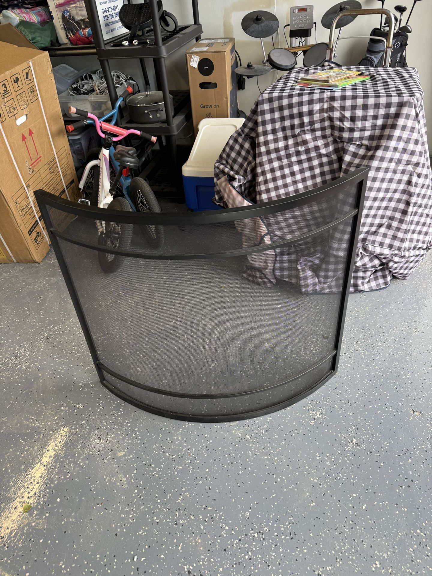 Crate And barrel fireplace Screen