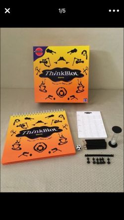 ThinkBlot Board game from the inventor of Pictionary