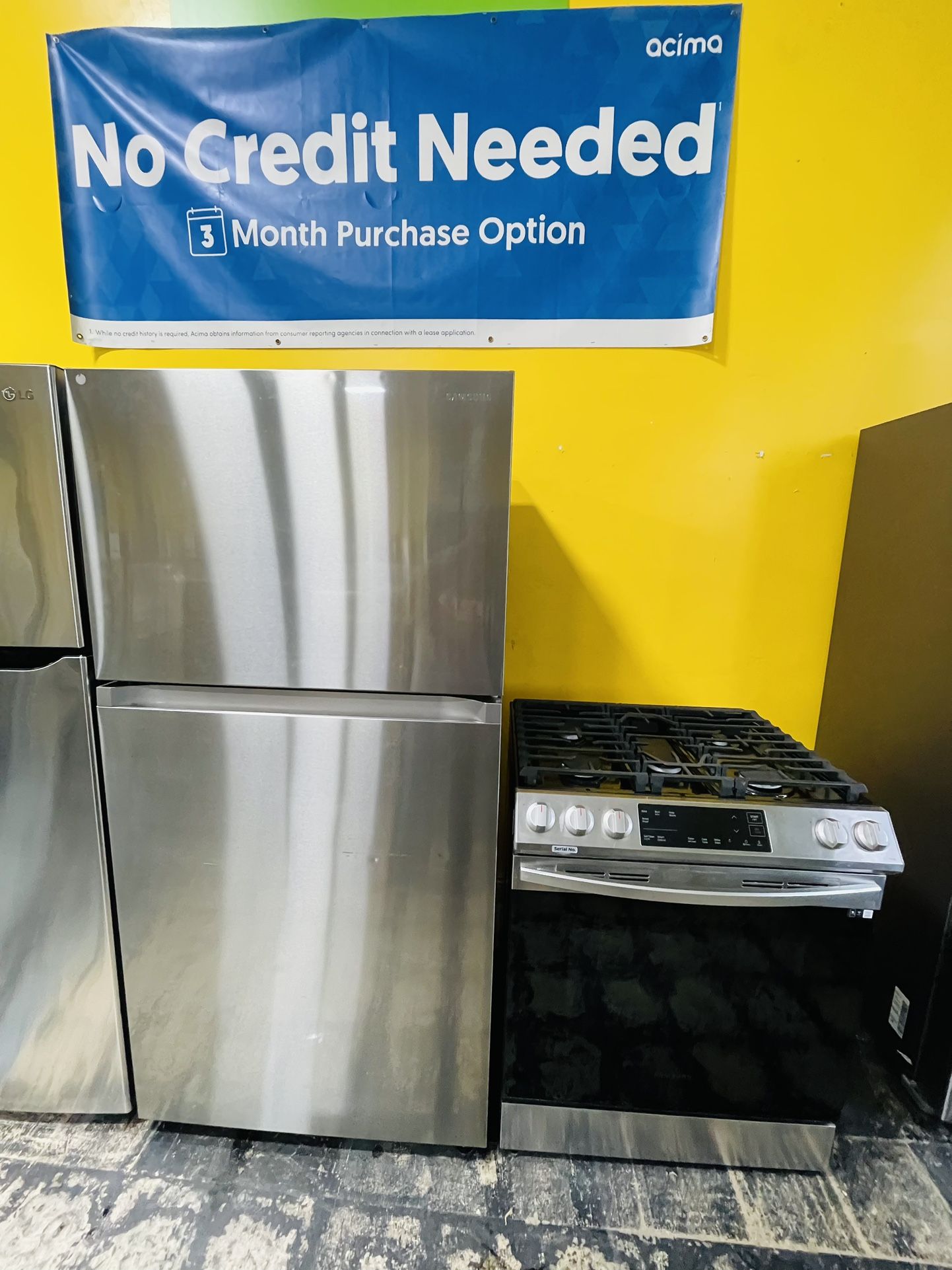 Samsung Combo Refrigerador Y Estufa A Pagos!