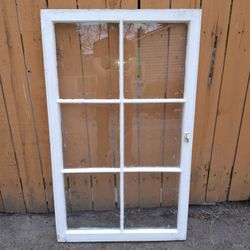 Wood Window w/Grids 28x48 Casement 