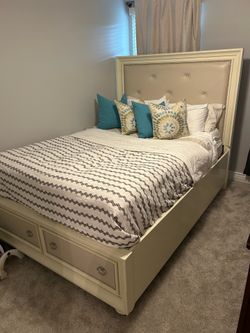 Bed and dresser