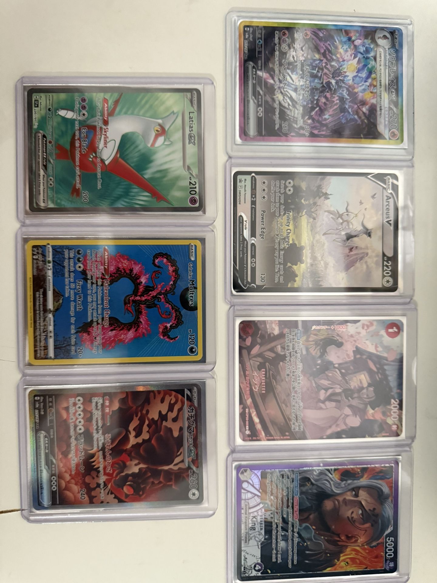 Pokemon, One Piece, And Sports Trading Cards