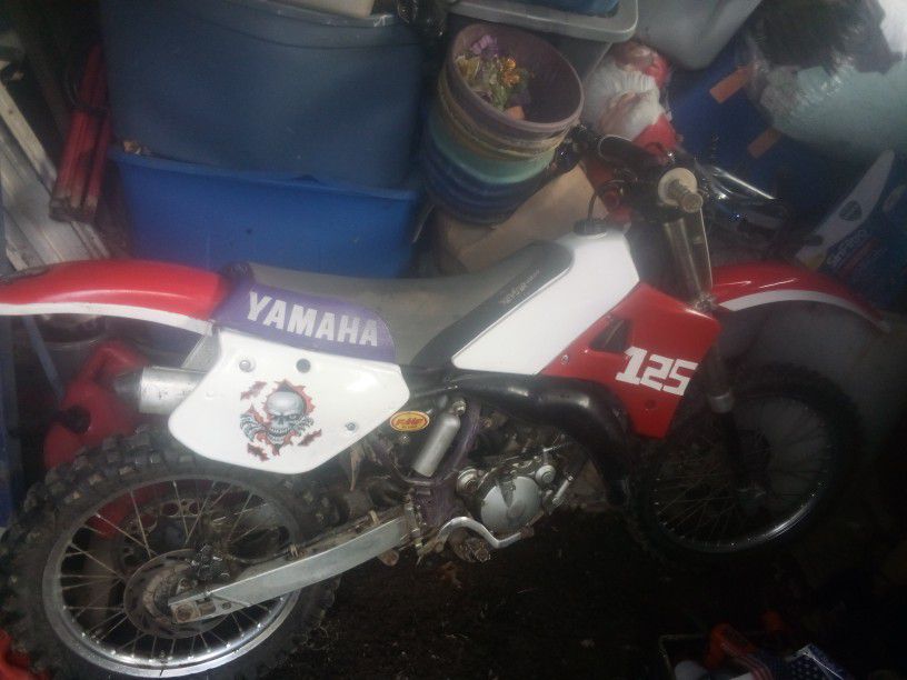 1989 Yz125w Yamaha