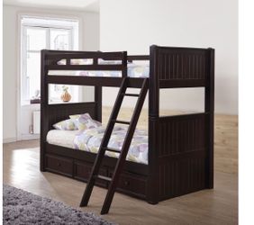 Queen bed from “Just Bunk Beds”