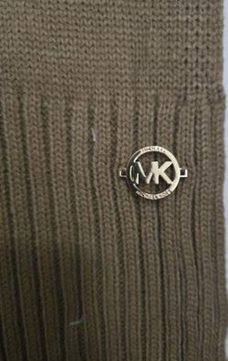  Michael Kors Scarf Classic Logo Ribbed Scarf