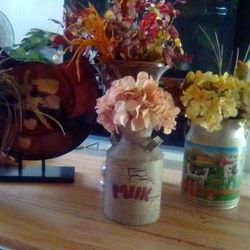 Flower Vases For Hey Are 5  All $20