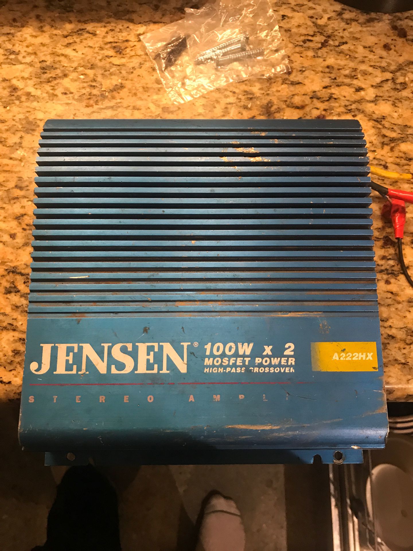 Jensen 100w x 2 Stereo Amp A222HX
