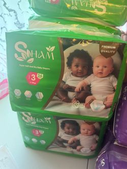 Soham Baby Diapers Size 3 – 36 Pack