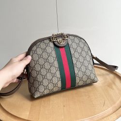 A classic women's shoulder bag
