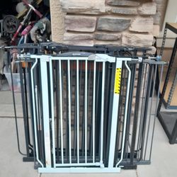 36" Tall Metal Security Gate Fences Child Pet Dog Baby Pressure Mount $25-$35 Each 5 Different Available See All Photos 