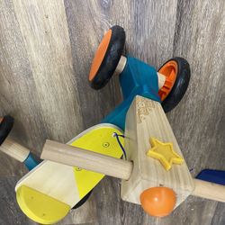 Kids Ride On Toy (wooden Bike) 