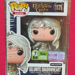 Funko Pop! Baldurs Gate Selunite Shadowheart #1175 ECCC Exclusive LE 1500