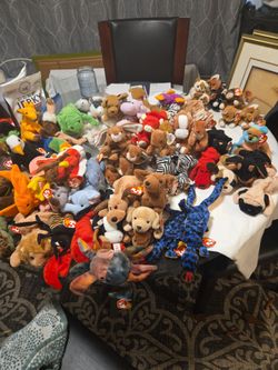 TY original retired beanie babies