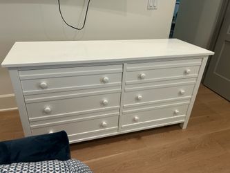 White dresser
