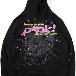 Pink Spider Hoodie S,L,XL