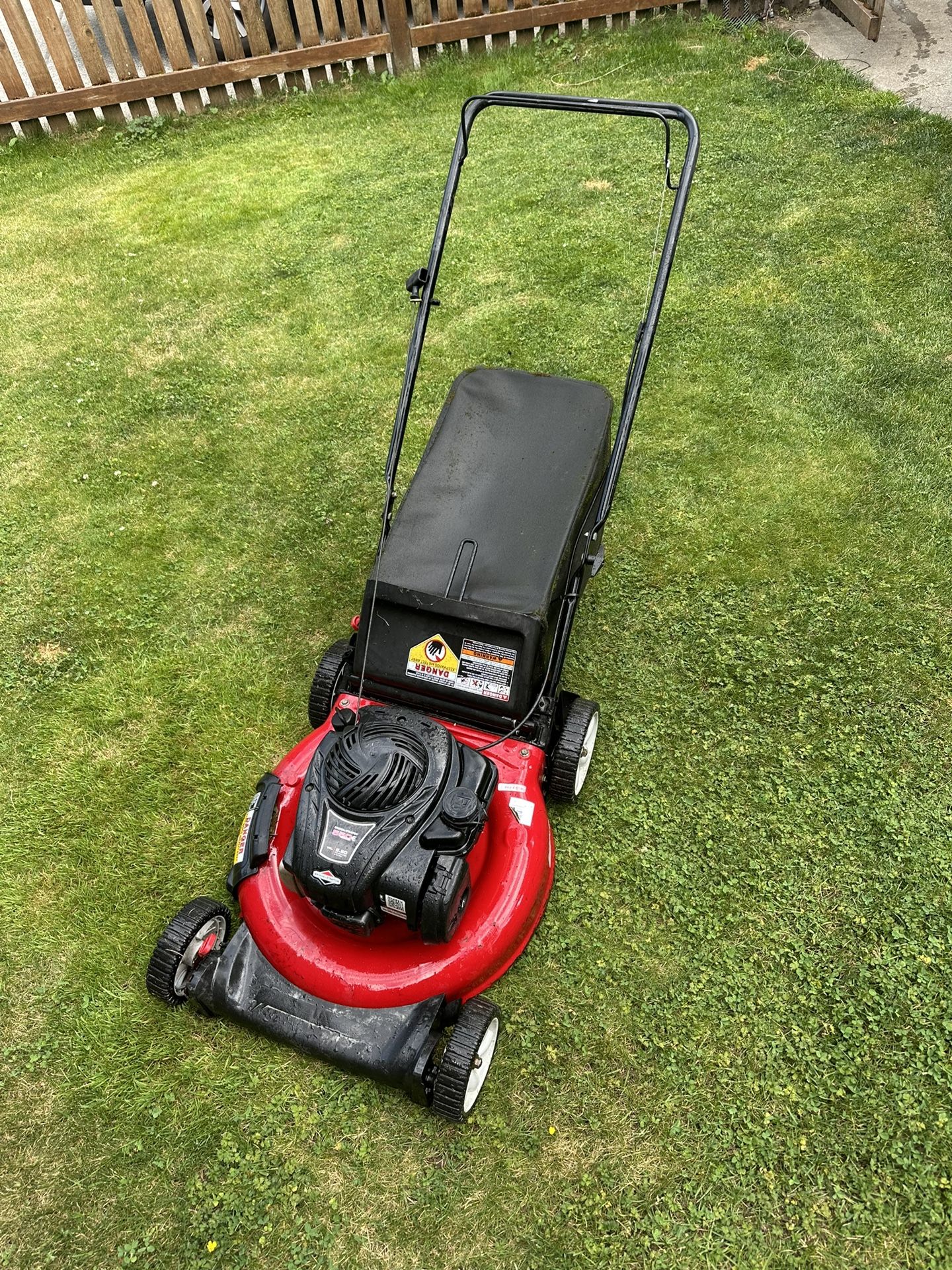 Push craftsman lawn mower