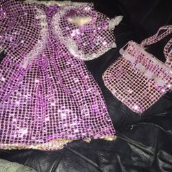 Pink 3 Piece Costume