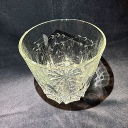 Vintage Princess House Lead Crystal Ice Bucket.