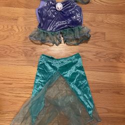 Little Mermaid Halloween Costume Sz 2-3T