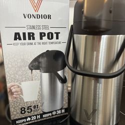 Insulated Stainless Steel Coffee Carafe (85 oz) for Sale in Virginia Beach,  VA - OfferUp