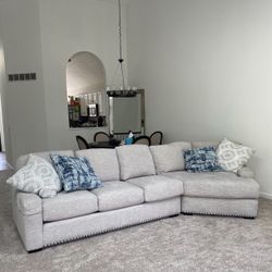 Sectional With Cuddler