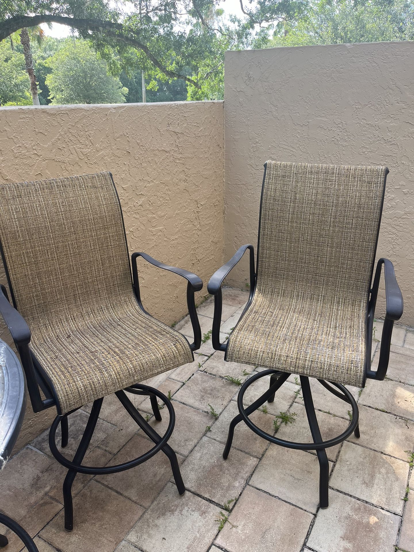 Outdoor Patio High Chairs