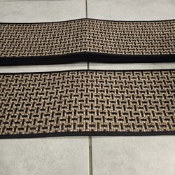 Stair Treads 7pc, Non Slip 8"x30" Carpet Mat for Indoor Wooden Stairs 