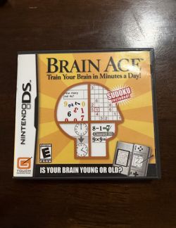 Brain Age DS Game CIB, Pembroke Pines Pickup